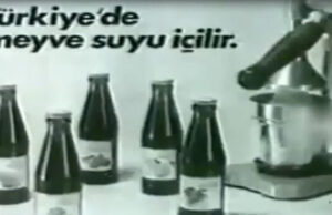 Türkiye’de yayınlanan ilk reklam filmi!