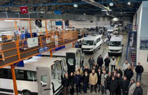 İSTAB Derneği Yönetim Kurulu Üyeleri, ISRINGHAUSEN Koltuk Sistemleri AŞ. fabrikasını ziyaret etti.