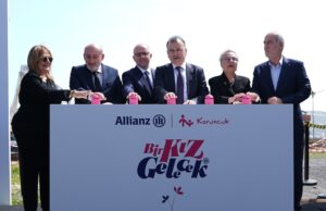 Allianz Türkiye desteğiyle Koruncuk kızları için inşa edilecek yurt binasının temelleri atıldı.