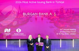 Burgan Bank, EBRD tarafından “Türkiye’nin En Aktif Amir Bankası” seçildi.