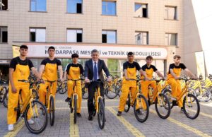 ETi Sarı Bisiklet Verdiği Sözü Tuttu, Meslek Lisesi Öğrencileri 200 Bisikleti Sıfırdan Üretti