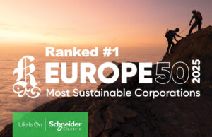 Schneider Electric, Corporate Knights tarafından Avrupa’nın en sürdürülebilir şirketi seçildi.
