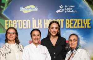 SuperFresh’ten Kadın Gücüyle Sofralara: Ege’den hasat bezelye Michelin tavsiyeli restoran menüsünde