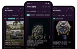 Rolls-Royce sahiplerine özel bir dünya; Whispers.